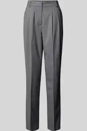 VILA High waist broek met bandplooien, model 
