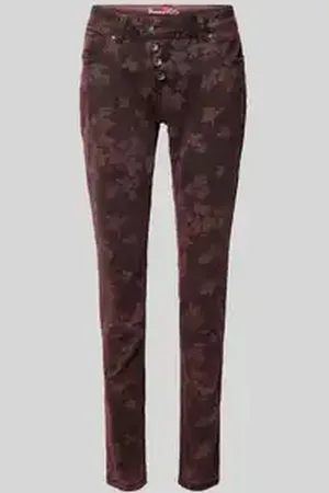 Buena Vista Skinny fit broek met verkort model, model 