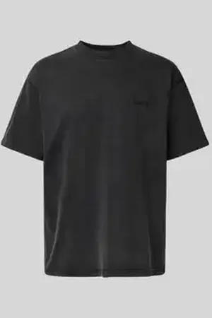 Woodbird T-shirt met labelstitching, model 