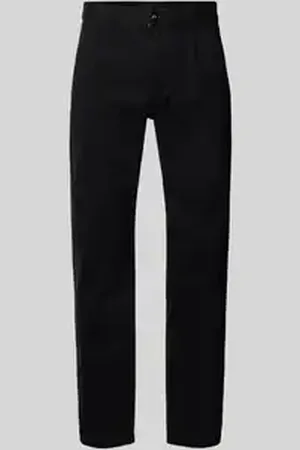 HUGO BOSS Slim fit chino met bandplooien
