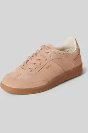 HUGO BOSS Sneakers van leer, model 