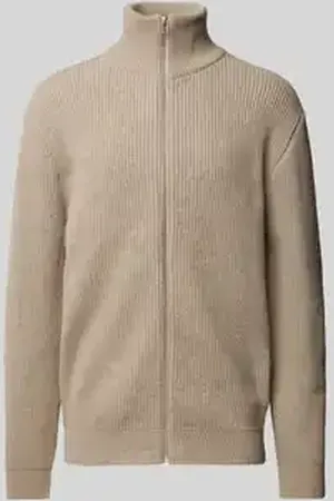Foret Wollen jack met opstaande kraag, model 