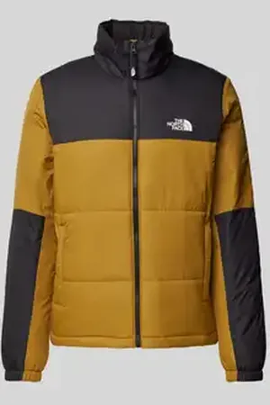 The North Face Gewatteerd jack met labelprint, model 