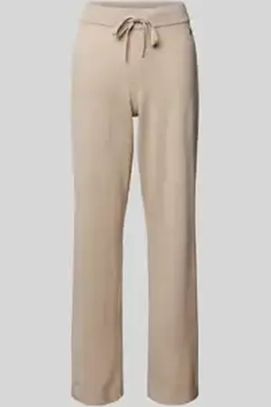 JOOP! Broek van wolmix met elastische band
