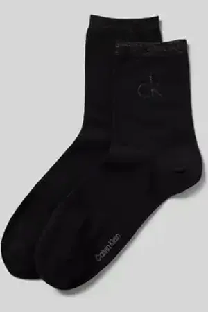 Calvin Klein Sokken met labelprint in een set van 2 paar