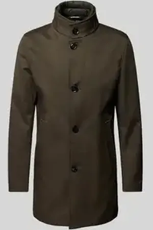 Strellson Lange jas met opstaande kraag, model 