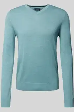 Christian Berg Gebreide pullover met V-hals