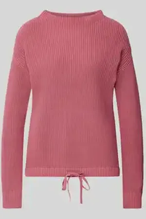 Jake*s Gebreide pullover met opstaande kraag