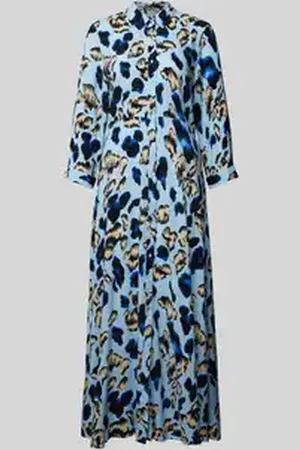 Y.A.S Maxi-jurk met doorknoopsluiting, model 