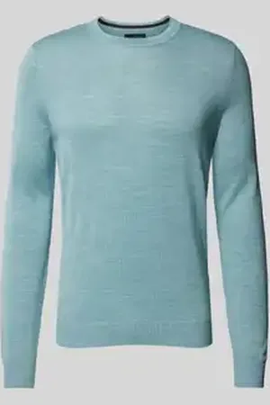 Christian Berg Gebreide pullover met ronde hals