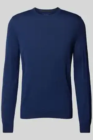 Christian Berg Gebreide pullover met ronde hals