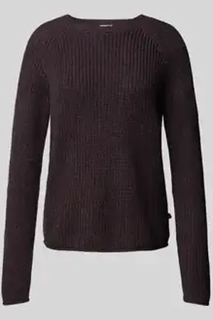 QS by s.Oliver Gebreide pullover met ronde hals