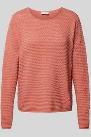 Freequent Gebreide pullover met ribboorden, model 