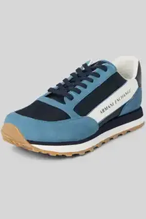 Armani Exchange Sneakers met labelprint