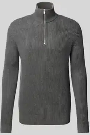 JACK & JONES Gebreide pullover met schipperskraag, model 