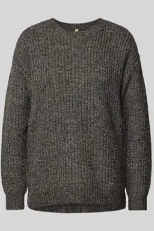 soyaconcept Gebreide pullover met extra brede schouders, model 