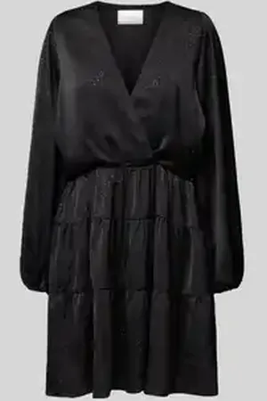 Neo Noir Mini-jurk met effectgaren, model 