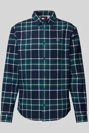 Tommy Hilfiger Vrijetijdsoverhemd met labelstitching