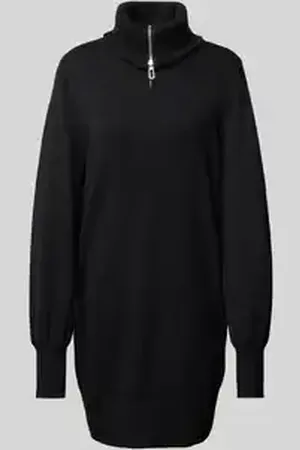 Y.A.S Gebreide jurk met col, model 