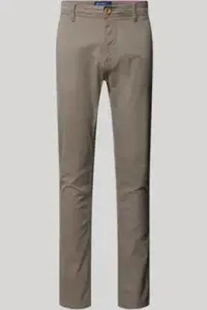 Blend Slim fit broek met steek- en achterzakken, model 