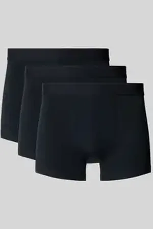 Bread & Boxers Boxershort met elastische band in een set van 3 stuks