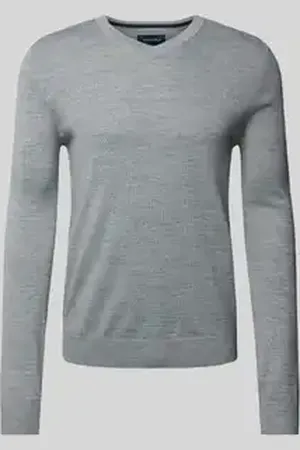 Christian Berg Gebreide pullover met V-hals