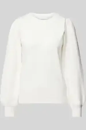 MSCH Gebreide pullover met pofmouwen, model 
