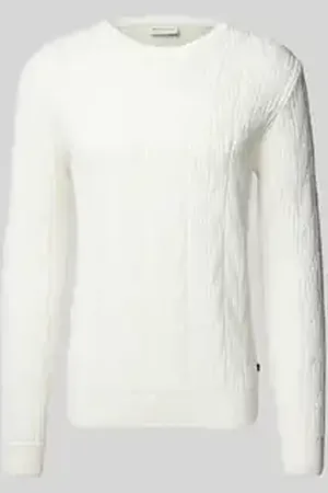 TOM TAILOR Gebreide pullover met ronde hals