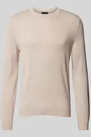 Christian Berg Gebreide pullover met ronde hals