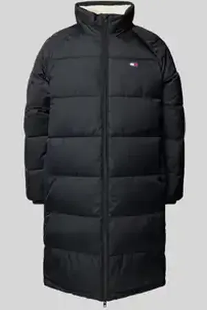 Tommy Hilfiger Gewatteerde parka met labelbadge, model 