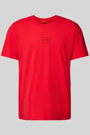 HUGO BOSS T-shirt met labelprint, model 