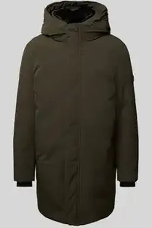 Cinque Lange jas met capuchon, model 