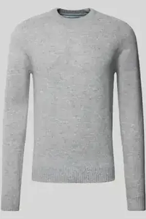 McNeal Wollen pullover met labelstitching
