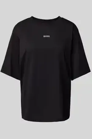 HUGO BOSS Oversized T-shirt met labelprint, model 