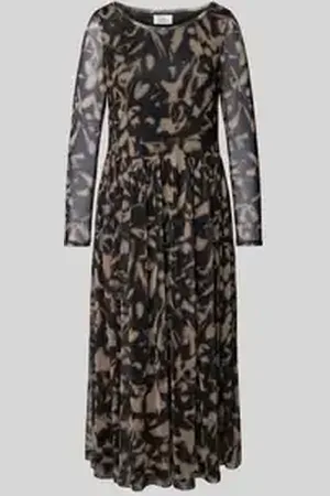ROBE LÉGÈRE Midi-jurk met plooien