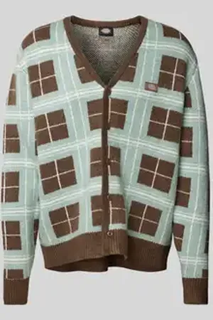 Dickies Cardigan met labelpatch, model 
