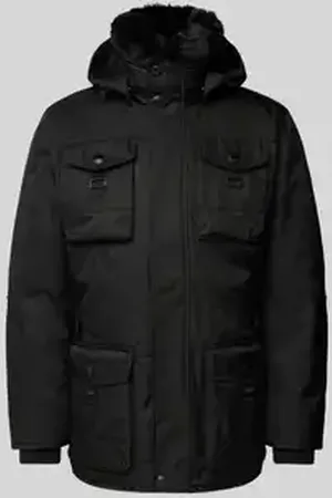 Wellensteyn Regular fit functioneel jack met imitatiebont, model 
