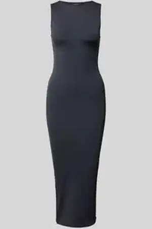 MAGIC Bodyfashion Midi-jurk met ronde hals