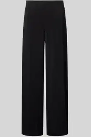 Vera Mont Straight leg stoffen broek met elastische band