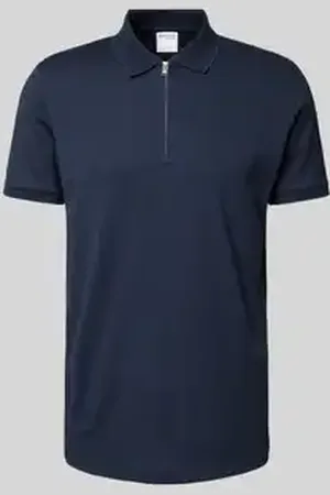 SELECTED Poloshirt met korte ritssluiting, model 