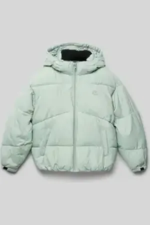 Calvin Klein Gewatteerd jack met labelpatch