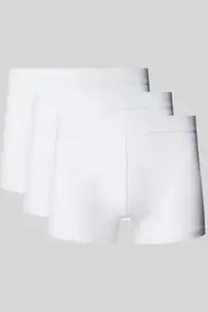 Bread & Boxers Boxershort met elastische band in een set van 3 stuks