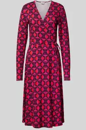 Milano Midi-jurk in wikkellook
