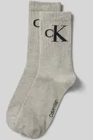 Calvin Klein Sokken met elastische ribboordjes in een set van 2 paar