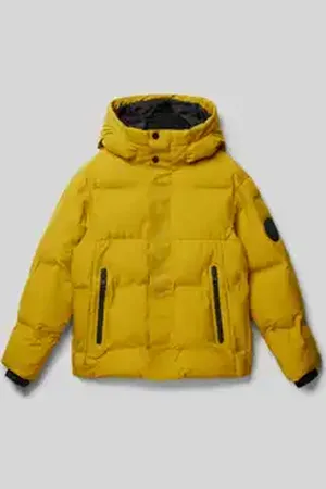 JACK & JONES Gewatteerd jack met labelprint, model 