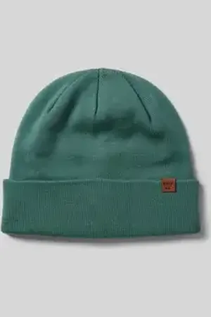 Barts Beanie met labeldetail, model 