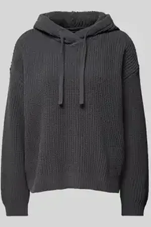 VERO MODA Geribde pullover met capuchon, model 