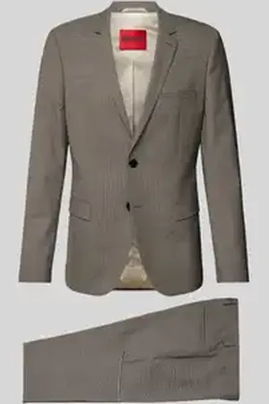 HUGO BOSS Extra slim fit 2-knoops colbert met structuurmotief, model 