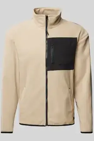 Blend Fleecejack met borstzak