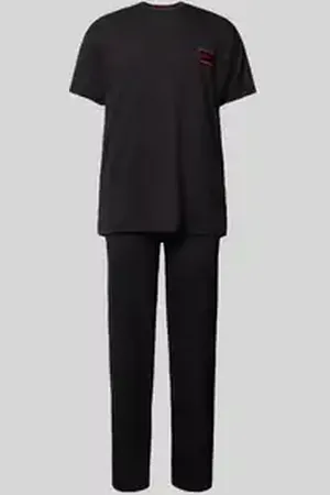 HUGO BOSS Pyjama met labeldetails, model 